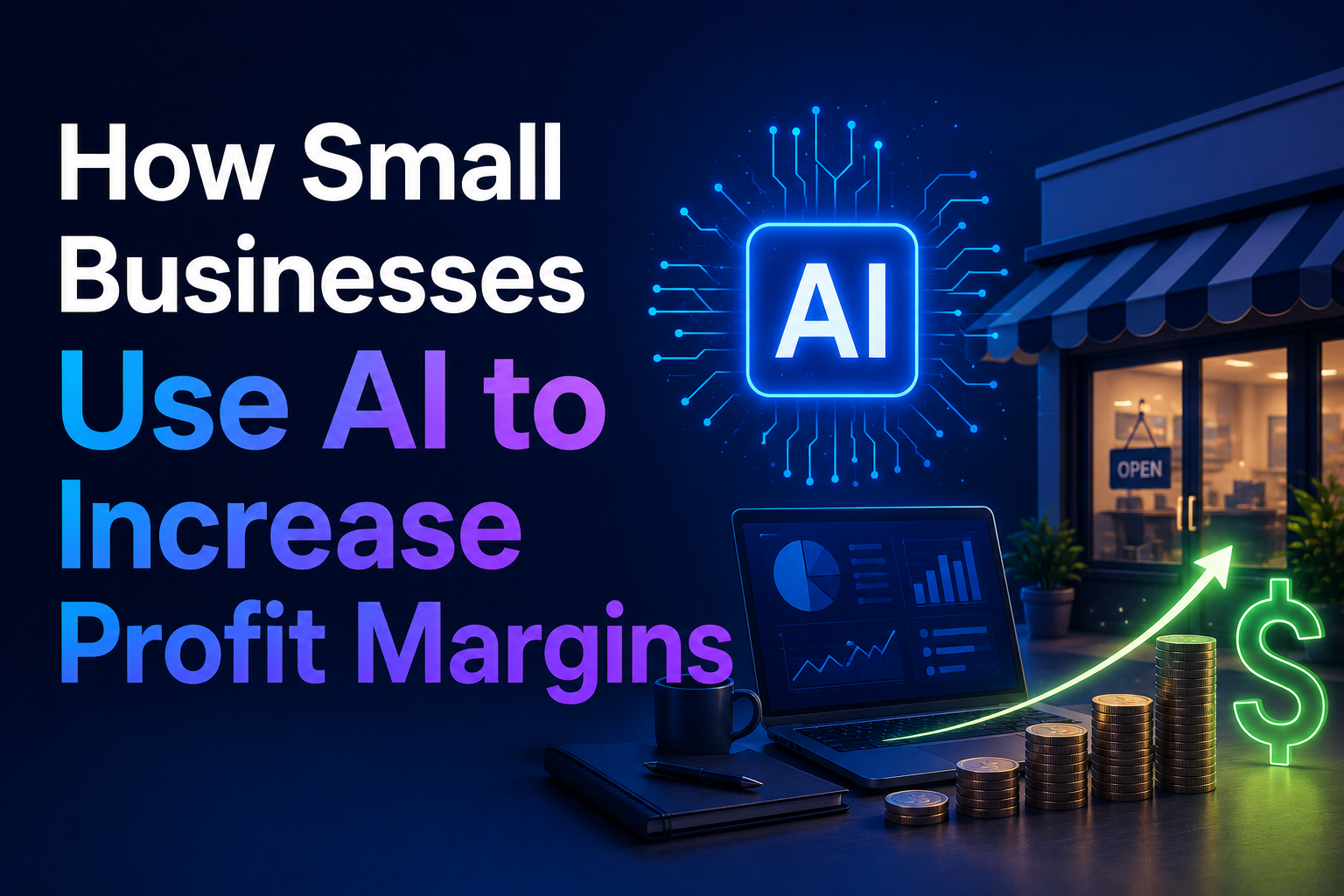 How Small Businesses Use AI to Increase Profit Margins