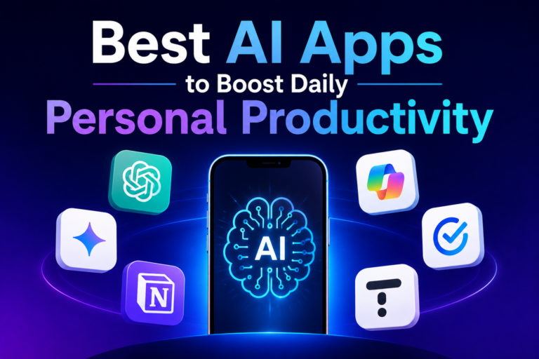 Best AI Apps to Boost Daily Personal Productivity