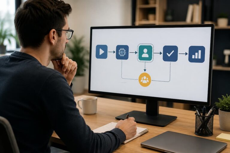 How to Create a Human Review Step in an AI Workflow