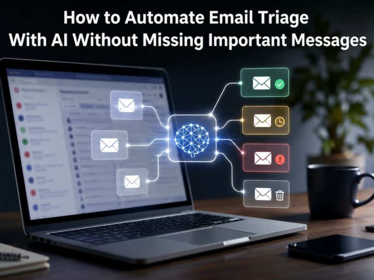 How to Automate Email Triage With AI Without Missing Important Messages