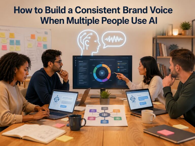 How to Build a Consistent Brand Voice When Multiple People Use AI