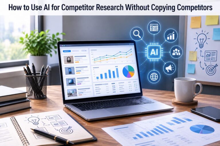 How to Use AI for Competitor Research Without Copying Competitors